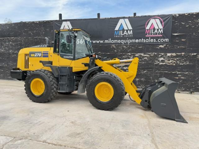 2022 Komatsu WA270-8 w/ Hydraulic Quick Connect & Forks